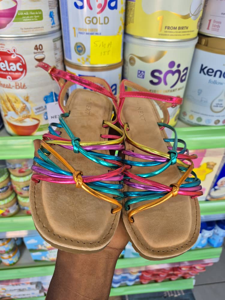Next Girls Colorful Sandals 
