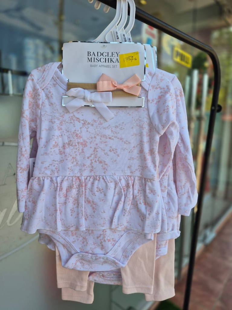 Badgley Mischka 3Pcs Set Outfit For Girls