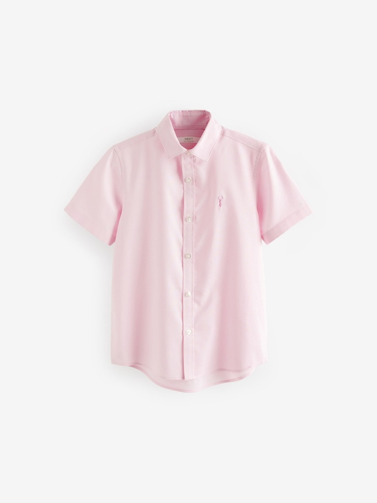 Next Pink Short Sleeve Shirt 