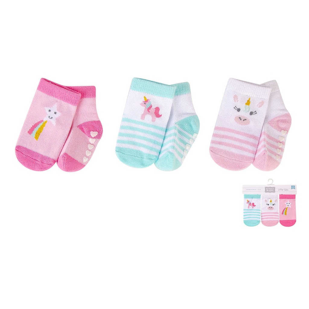 Baby Hudson 3Pcs Socks girls