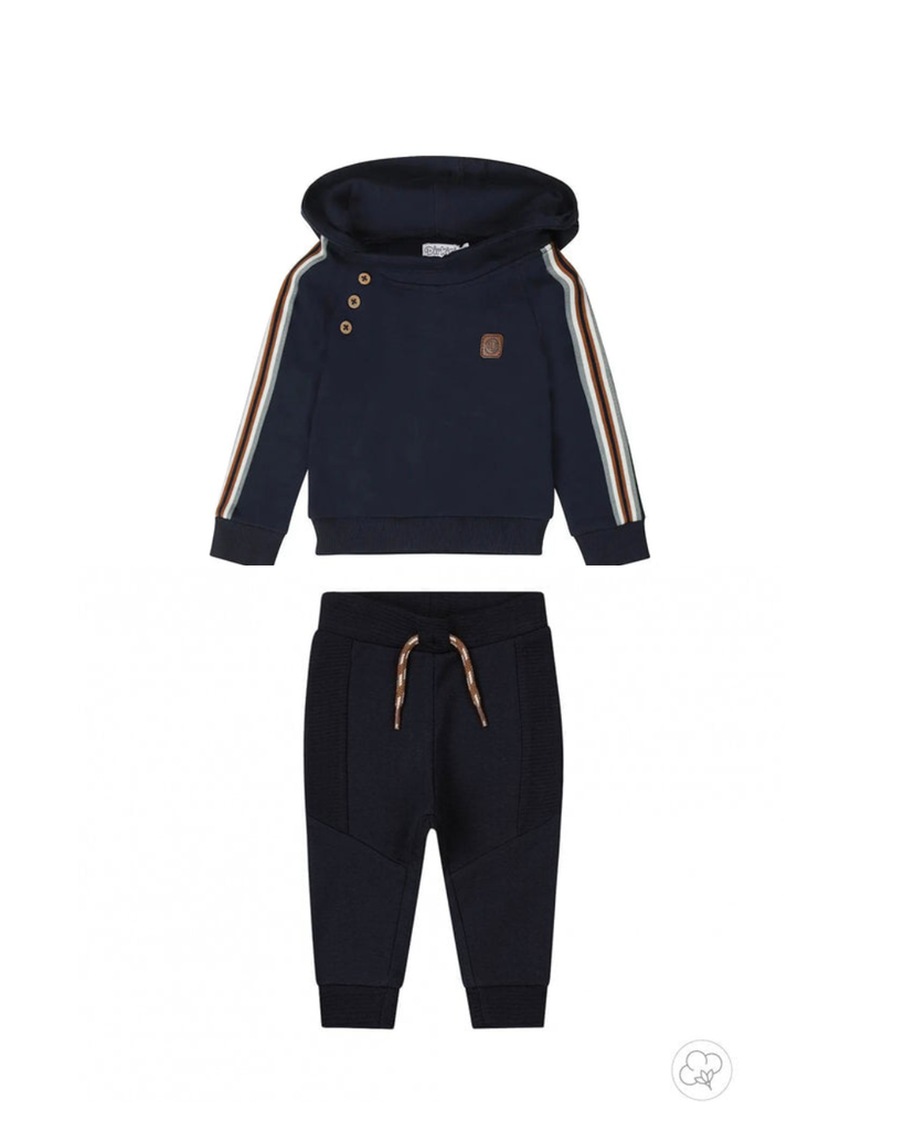 Dirkje 2Pcs Set Outfits for Boys-Navy 