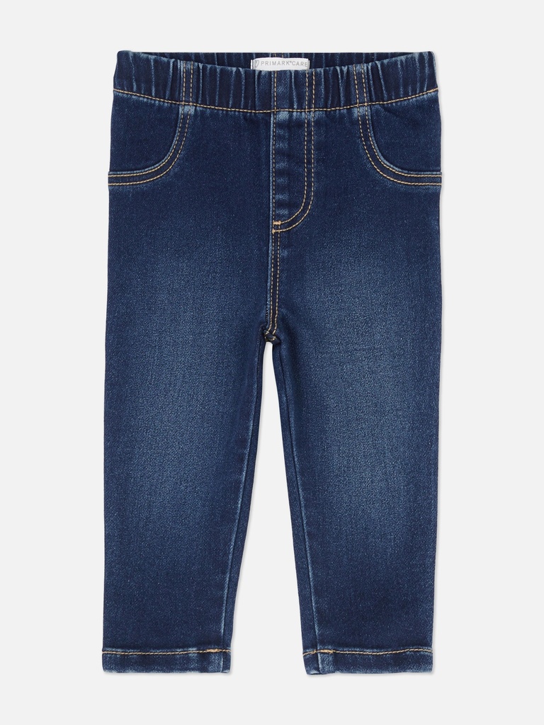 Baby Girls Denim Pants 2Pcs Set