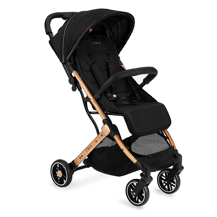 Baby Stroller With Gold Metal