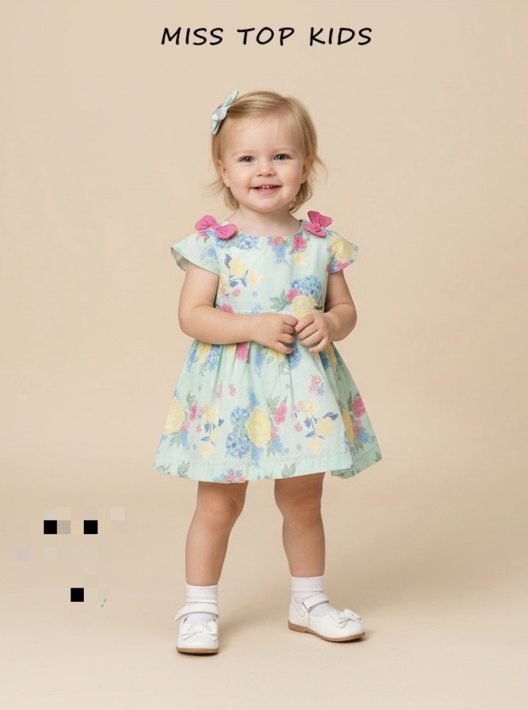 Miss TopKids Dress For Girls (3501)