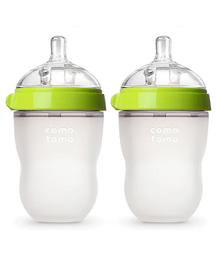Comotomo Double Silicon Feeding Bottle