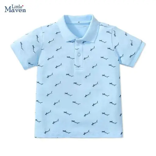 Little Maven Golf  Boys Shirt