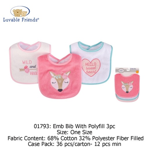 [MB-1191] Luvable Friends Bib