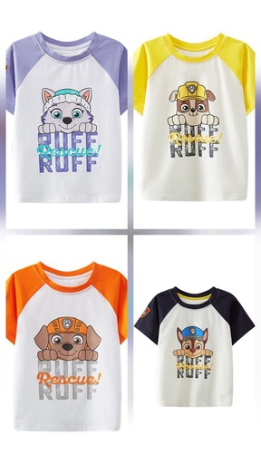 Paw Patrol Nickolodeon T-shirts
