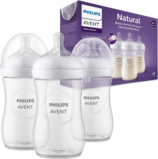 [MB-3866] Philips Avent Natural Bottle 3Pcs Set