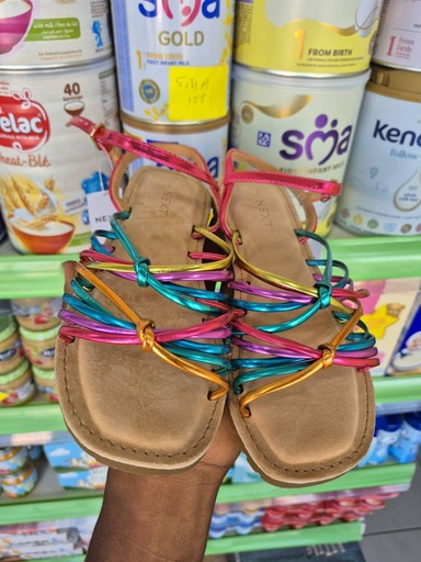 Next Girls Colorful Sandals 
