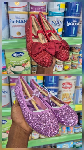 H&M Girls Glitter Shoes