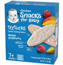 Gerber Teether mango raspberry