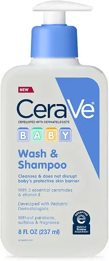 Cerave Wash And Shampoo 473ml