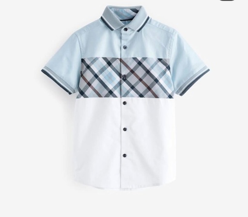 Next Blue Check Shirt
