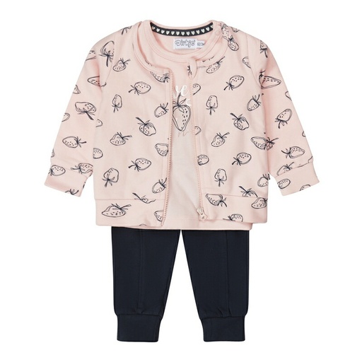 Dirkje 3pcs Set Girls Outfits Light Pink 