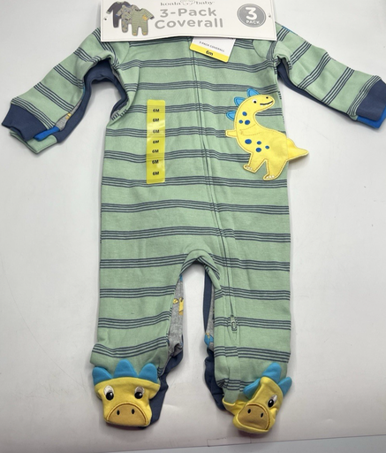 Koala Baby 3-Pack Coverall