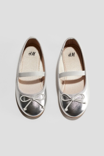 H & M Silver Shoes for Girls