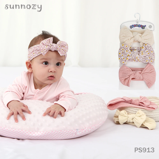 Sunnozy 3pcs Set Head Band 