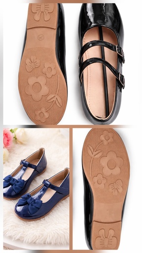 Girls Balley Flat Shoe 