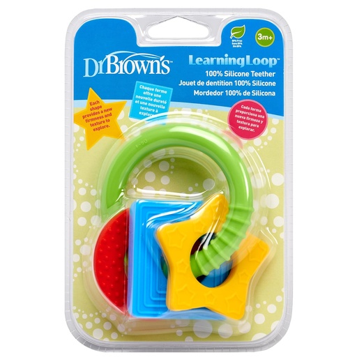 [MB-0773] Dr Browns Learning Loop Silicone Teether 