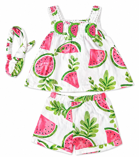 Cute Koala Girls 3pcs Set (Watermelon Design)