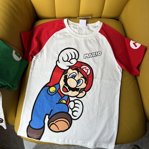 Next Character T-shirt (Red Super Mario)