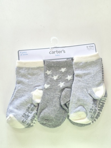 Carter's 6 Pairs Of Socks Boys (3-12m)