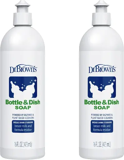 [MB-0760] Dr Brown's Bottle & Dish Soap 16 Oz (473ml)