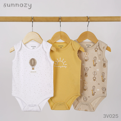 Sunnozy 3pcs Set Singlet 