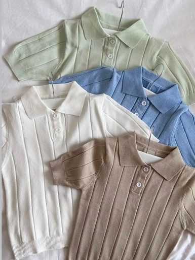 Baby Knitted Polo Shirt 