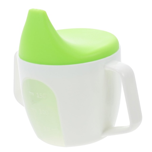 Baby Learning Cup White With Coloured Cover