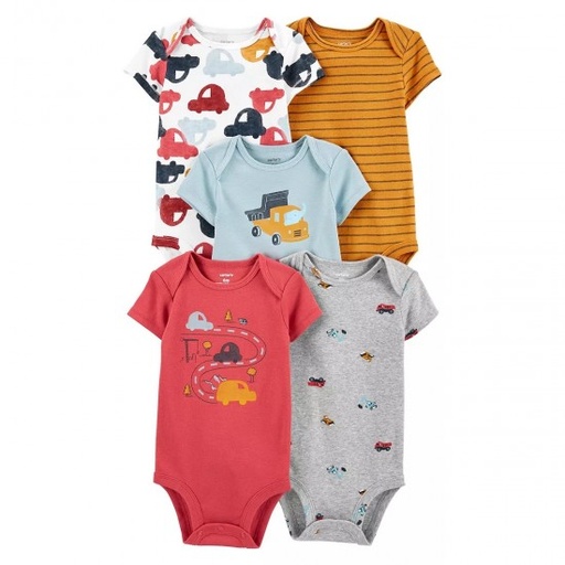 Carters 5pcs Set Bodysuits Boys