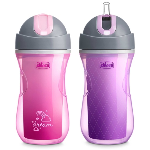 Chicco flip straw cup