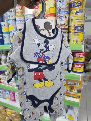 Disney Mickey 2Pcs Sleepsuit Set