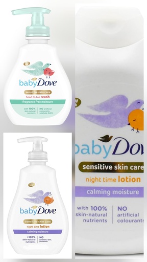 Dove  Sensitive Skin Care Wash/Lotion