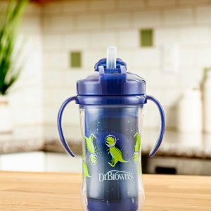 Dr Brown's Milestone Insulated Straw Cup 