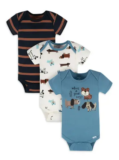 Gerber 3Pcs  boys Body Suits